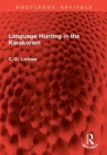 Language Hunting in the Karakoram