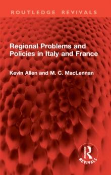 Regional Problems and Policies in Italy and France