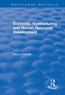 Economic Restructuring and Human Resource Development