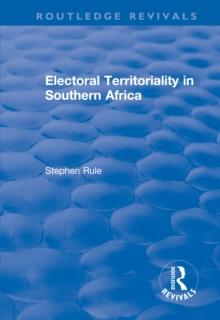 Electoral Territoriality in Southern Africa