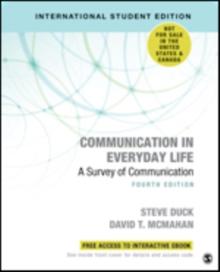 Communication in Everyday Life - International Student Edition : A Survey of Communication