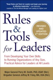 Rules & Tools for Leaders