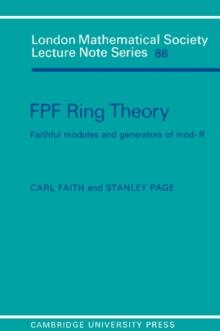 FPF Ring Theory : Faithful Modules and Generators of Mod-R