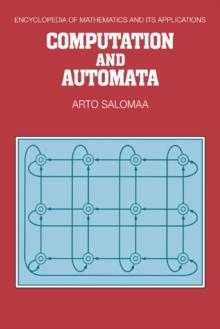 Computation and Automata