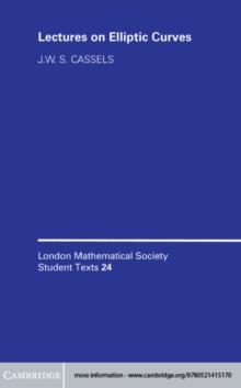 LMSST: 24 Lectures on Elliptic Curves