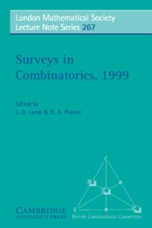 Surveys in Combinatorics, 1999