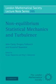 Non-equilibrium Statistical Mechanics and Turbulence