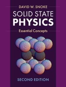 Solid State Physics : Essential Concepts