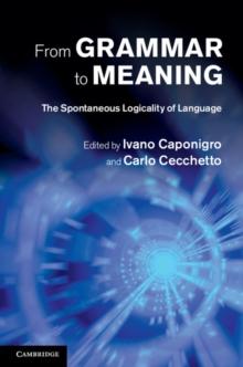 From Grammar to Meaning : The Spontaneous Logicality of Language