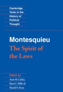 Montesquieu: The Spirit of the Laws