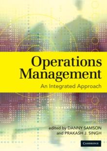 Operations Management : An Integrated Approach