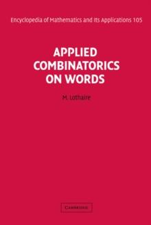 Applied Combinatorics on Words