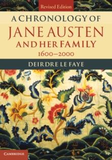 A Chronology of Jane Austen and her Family : 16002000