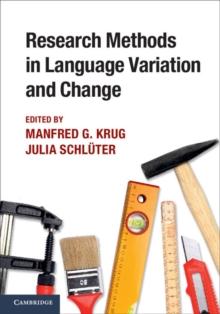 Research Methods in Language Variation and Change