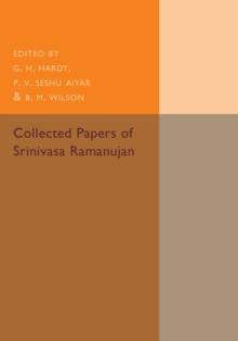 Collected Papers of Srinivasa Ramanujan