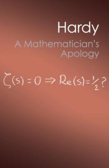 A Mathematician's Apology