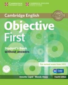 Objective First Student's Book without Answers with CD-ROM