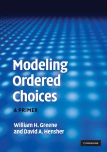 Modeling Ordered Choices : A Primer