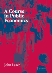 Course in Public Economics