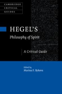 Hegel's Philosophy of Spirit : A Critical Guide