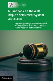 Handbook on the WTO Dispute Settlement System