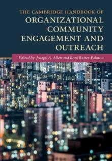 Cambridge Handbook of Organizational Community Engagement and Outreach