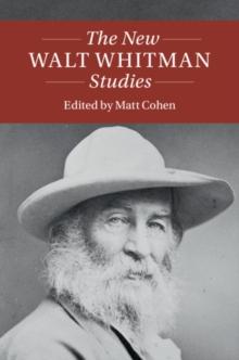 New Walt Whitman Studies