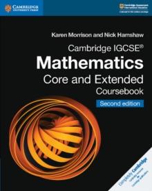 Cambridge IGCSE Mathematics Core and Extended Coursebook