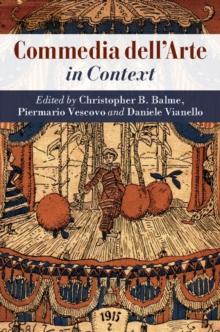 Commedia dell'Arte in Context