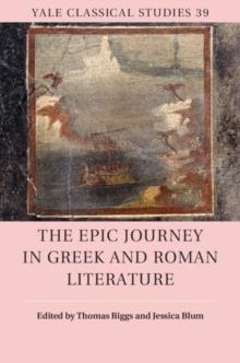 Epic Journey in Greek and Roman Literature