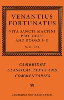 Venantius Fortunatus: Vita Sancti MartiniPrologue and Books I-II