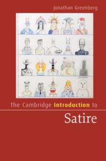 Cambridge Introduction to Satire