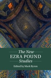 New Ezra Pound Studies