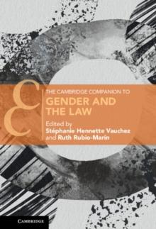 Cambridge Companion to Gender and the Law