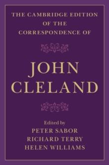 Cambridge Edition of the Correspondence of John Cleland