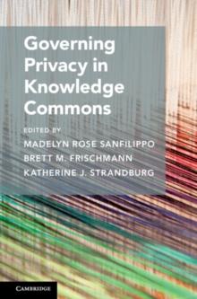 Governing Privacy in Knowledge Commons