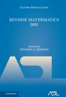 Reverse Mathematics 2001