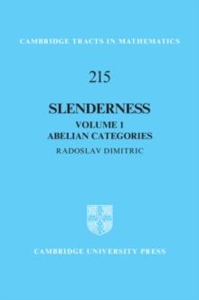 Slenderness: Volume 1, Abelian Categories