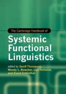 Cambridge Handbook of Systemic Functional Linguistics