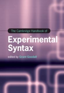 Cambridge Handbook of Experimental Syntax