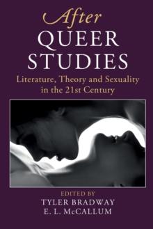 After Queer Studies : Literature, Theory and Sexuality in the 21st Century