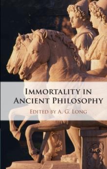 Immortality in Ancient Philosophy