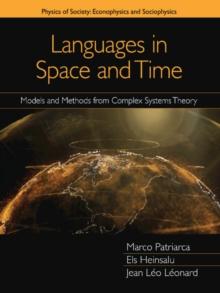 Languages in Space and Time : Models and Methods from Complex Systems Theory