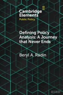 Defining Policy Analysis: A Journey that Never Ends