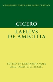 Cicero: Laelius de amicitia