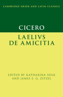 Cicero: Laelius de amicitia