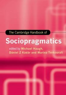 The Cambridge Handbook Of Sociopragmatics