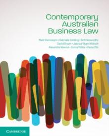 Contemporary Australian Business Law