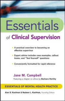 Essentials of Clinical Supervision