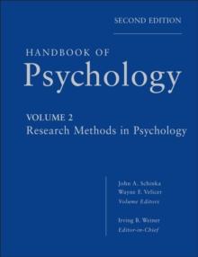 Handbook of Psychology, Research Methods in Psychology